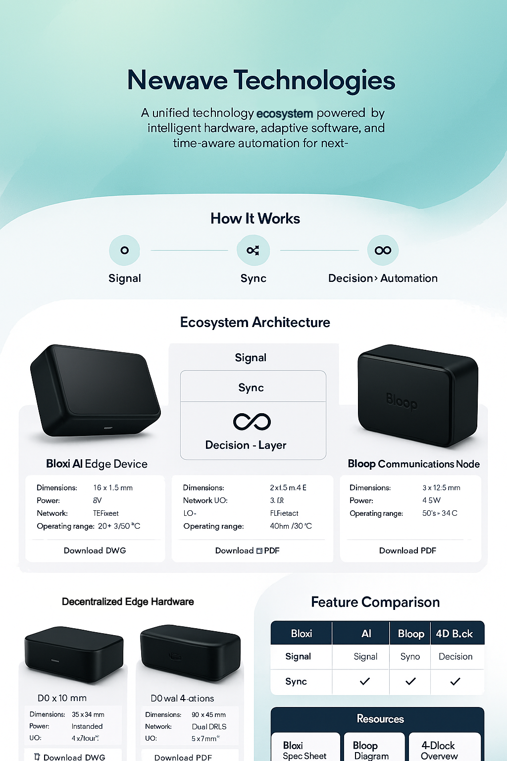 Newave Architecture Diagram